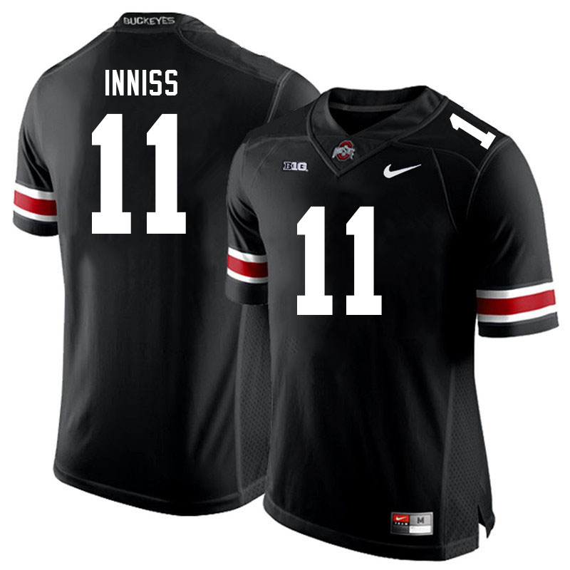 Men #11 Brandon Inniss Ohio State Buckeyes College Football Jerseys Stitched Sale-Black